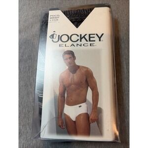 Jockey Elance Bikini Underwear Men's Size XL / 40-42 Two Pair NIB Vintage